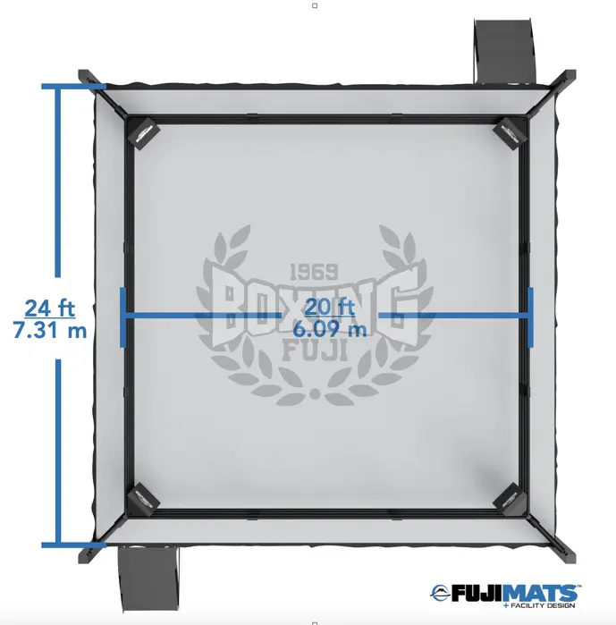 Fuji 1969 Boxing Ring Canvas - Image 5