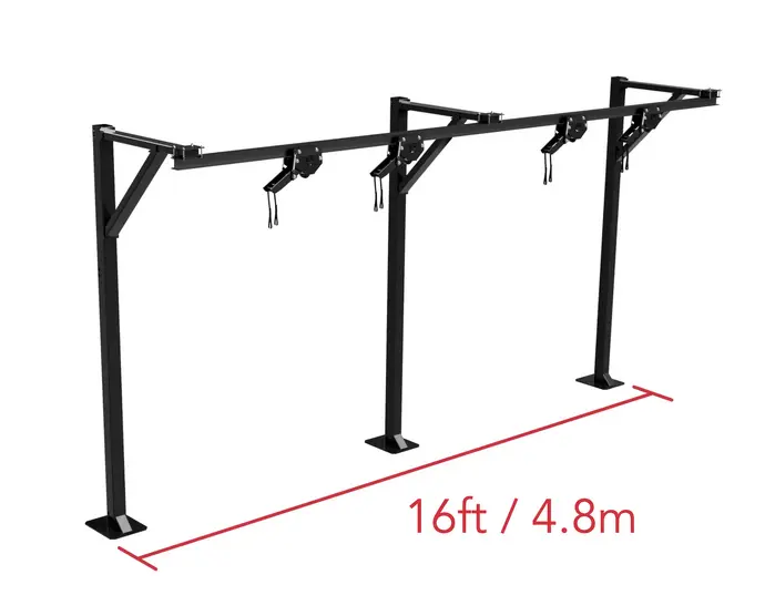 Fuji Floor Mount Trolley Rack - Image 11