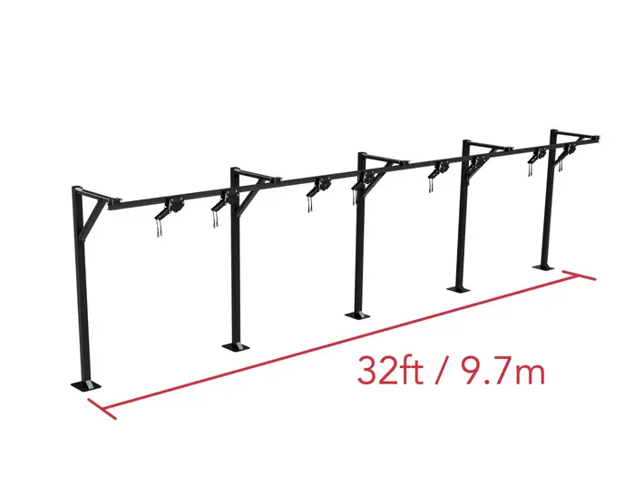 Fuji Floor Mount Trolley Rack - Image 13