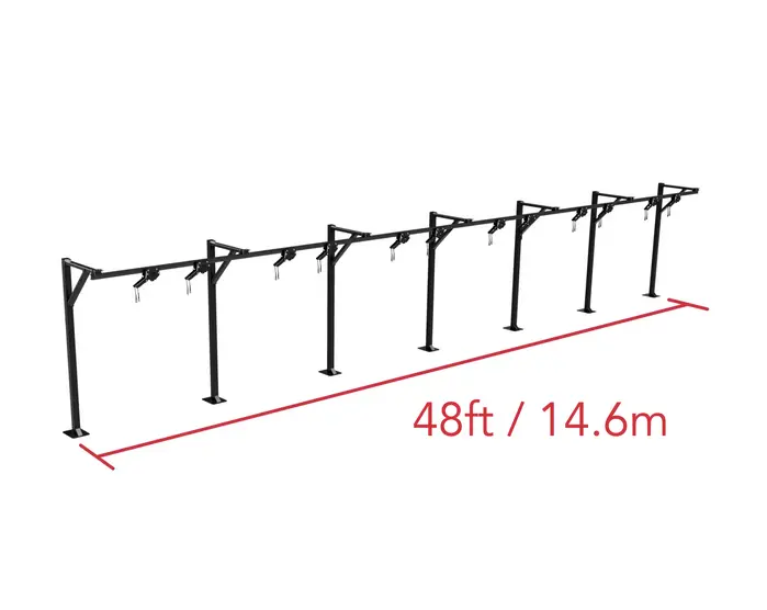 Fuji Floor Mount Trolley Rack - Image 15