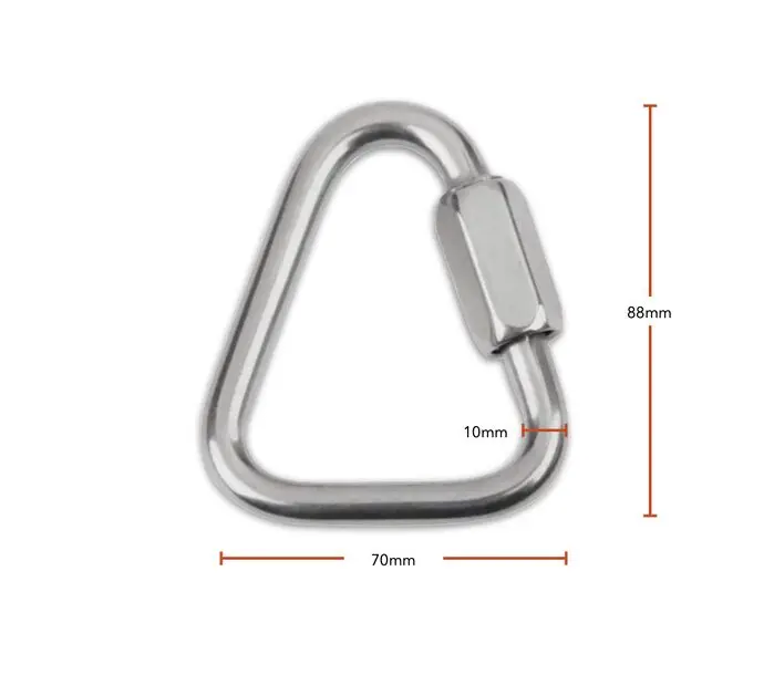 Fuji 10mm Heavy Bag Strap Replacement Rings - Image 4