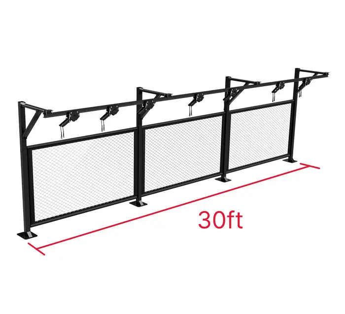 Fuji Trolley Bag Rack with Cage Panels - Image 3