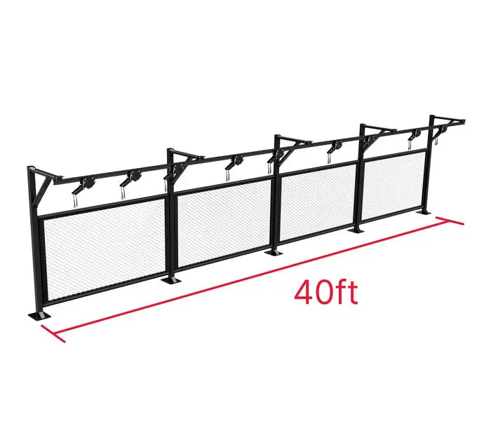 Fuji Trolley Bag Rack with Cage Panels - Image 4