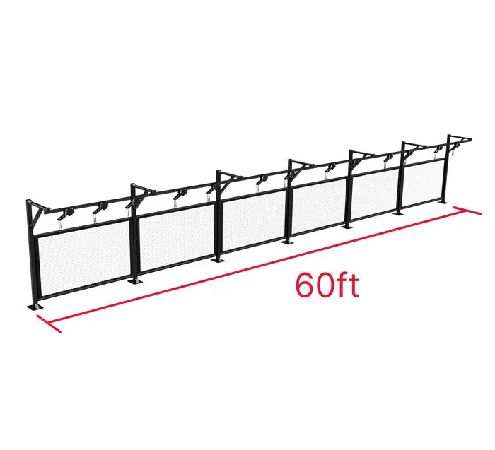 Fuji Trolley Bag Rack with Cage Panels - Image 6