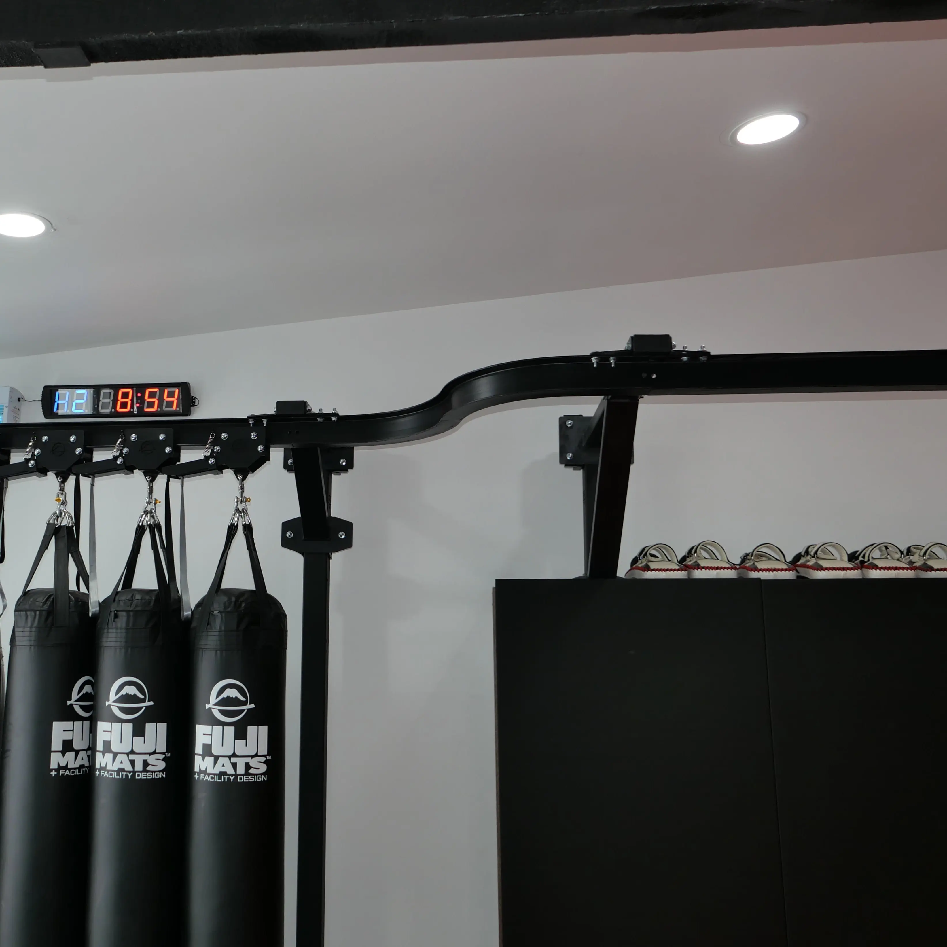 Fuji Trolley Bag Rack S Bend Curve Beam